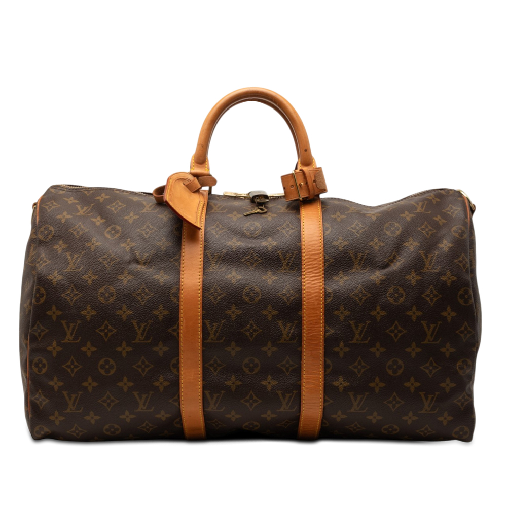 Pre-Loved Louis Vuitton Monogram Keepall Bandouliere 50